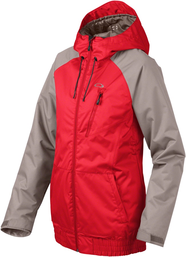 Oakley Code Insulated Women's Snowboard/Ski Jacket, L, Red Line
